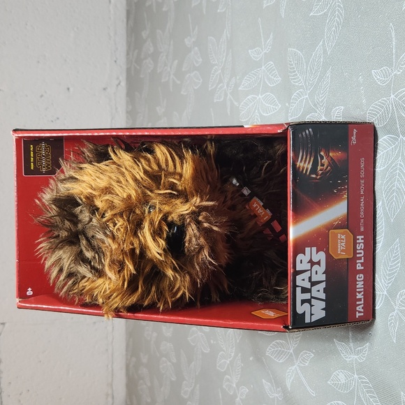 Starwars The Force Awakens Chewbacca Talking Plushie - Picture 1 of 5